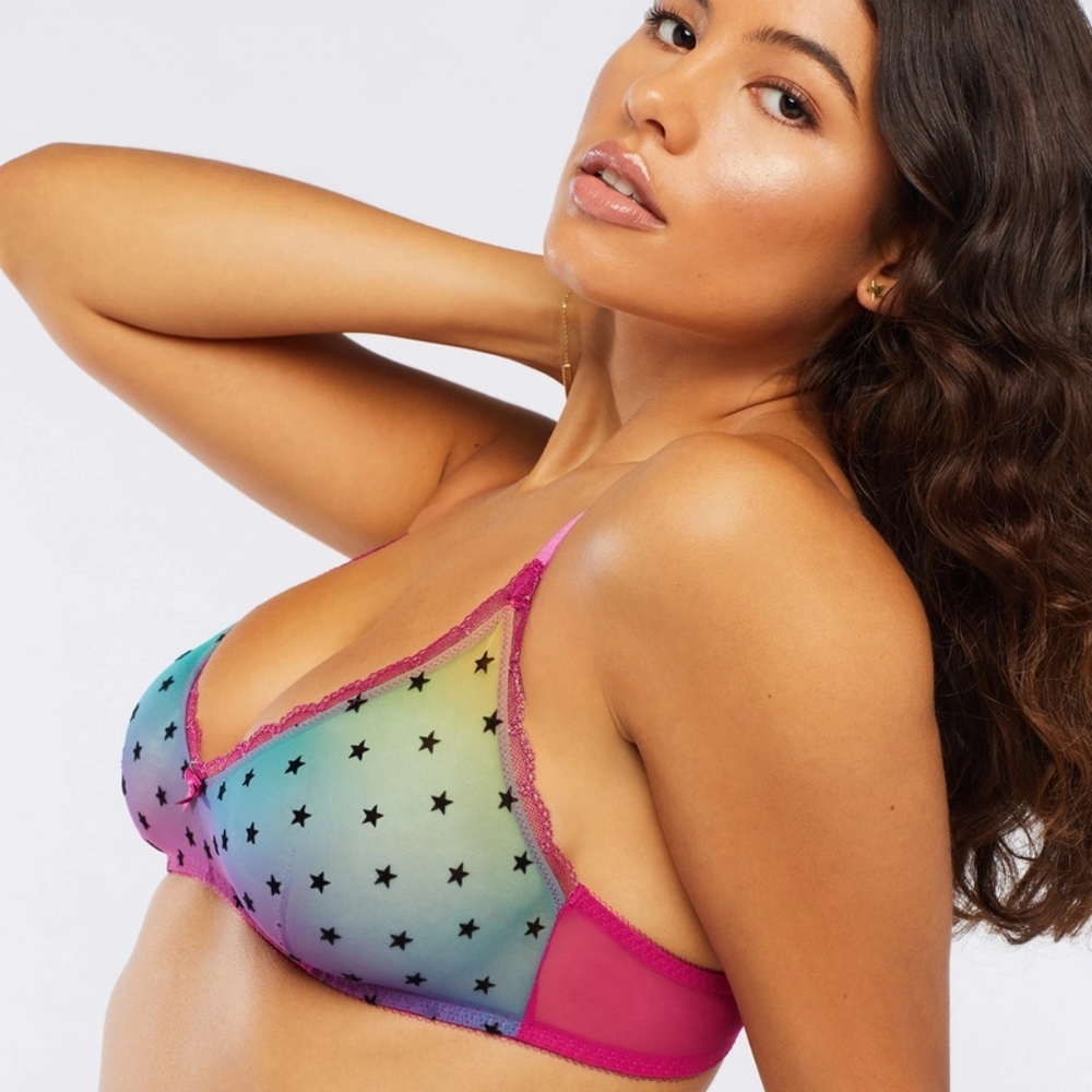 SAVAGE x FENTY ombre stars bralette